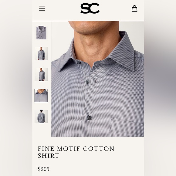 St. Croix- Italy- Fine Motif LongSleeve Shirt- XL - Picture 6 of 13